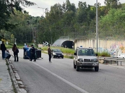 Πάτρα: Τροχαίο ατύχημα στη Μίνι Περιμετρ...
