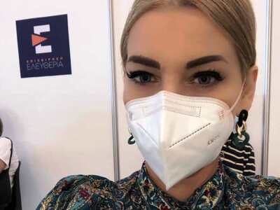 Ελληνίδα Playmate ένιωσε κάψιμο στη μύτη...