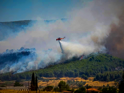 Πολύ υψηλός κίνδυνος πυρκαγιάς την Κυρια...