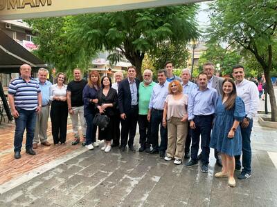 Συνάντηση Κώστα Καρπέτα με τους υποψηφίο...