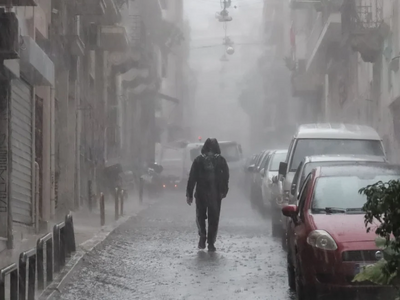 Καιρός: Έντονα φαινόμενα και κίνδυνος πλ...