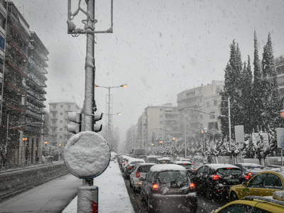Ανοιχτό το κεντρικό οδικό δικτύο της Αθή...