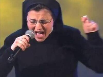 Αυτή η καλόγρια τραγούδησε στο ιταλικό '...