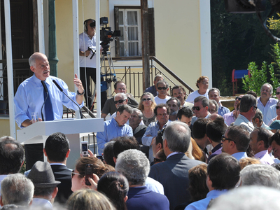 Ανέλαβε δεσμεύσεις ο Πρωθυπουργός στην Ηλεία
