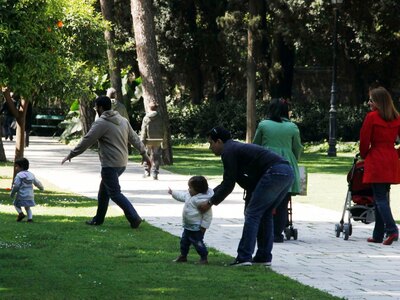 Βόλτα στους κήπους του Προεδρικού Μεγάρου