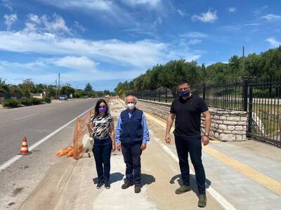 Ο Αντιπεριφερειάρχης Θ. Μαυρομμάτης επισ...