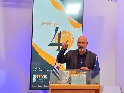 Ο Αναπληρωτής Περιφερειάρχης Χ. Μπονάνος...