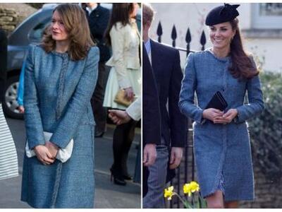 Η μελλοντική βασίλισσα φορούσε ίδιο παλτ...