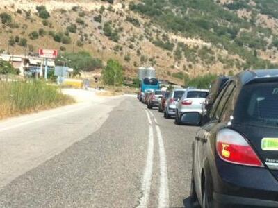 Ουρές χιλιομέτρων στην Αμφιλοχία