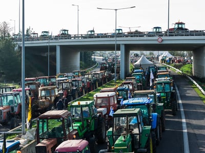 Αγροτικές κινητοποιήσεις: Ο χάρτης των μ...