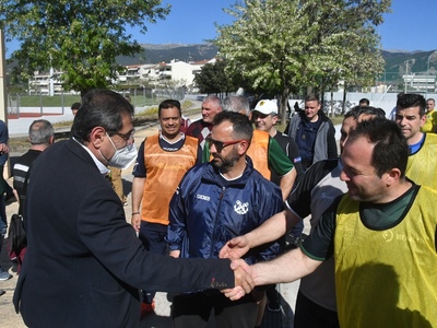 Στο τουρνουά ποδοσφαίρου "Σάκης Ξένος" στο Παμπελοποννησιακό, ο Κώστας Πελετίδης