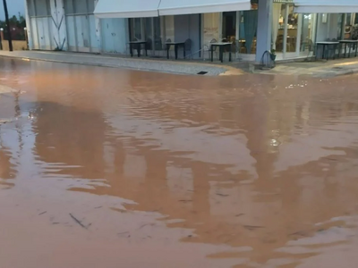 Η κακοκαιρία Kristin σαρώνει την Ηλεία: ...