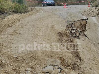 Κλειστός ο δρόμος Πύργου - Οινόης ως τη ...