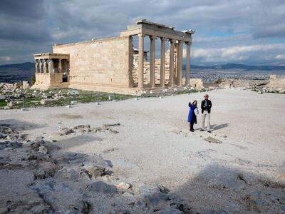 Από την ξενάγηση στην Ακρόπολη (Φωτογραφ...