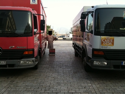 Σταθμός βαρέων οχημάτων η πλατεία Τριών ...