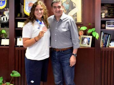 Ο Γρηγόρης Αλεξόπουλος τίμησε τη Μαργαρί...