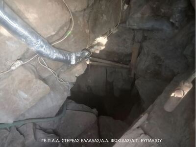 Φωκίδα: Έσκαψαν υπόγειο τούνελ 12 μέτρων...
