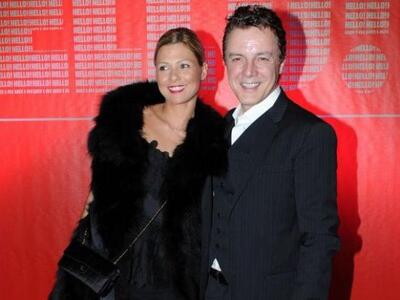 Ο Σπύρος Σπυράκος με τη σύζυγό του