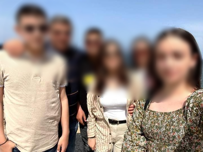 H οικογένεια του Διονύση μαζί με τον άτυ...