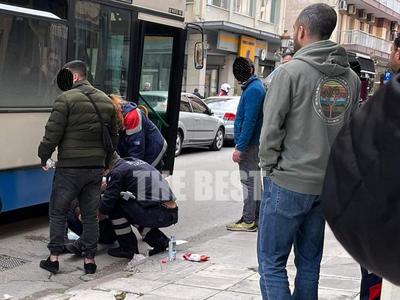 Πάτρα: Λεωφορείο παρέσυρε πεζό στην Μαιζώνος
