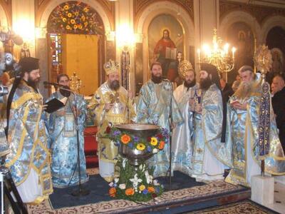 Καρέ καρέ ο εορτασμός των Θεοφανείων στην Πάτρα