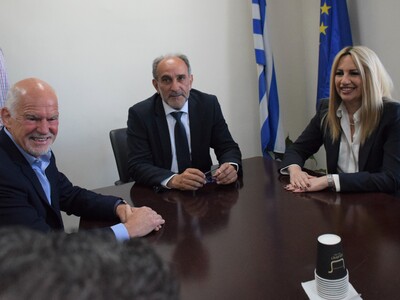 Στην Περιφέρεια Δυτικής Ελλάδας  Φώφη Γε...