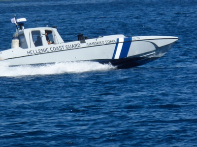 Λέσβος: Σκάφος της τουρκικής ακτοφυλακής...