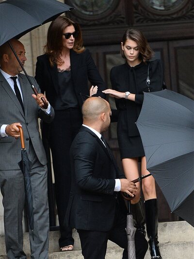 H Cindy Crawford με την κόρη της Kaia Gerber