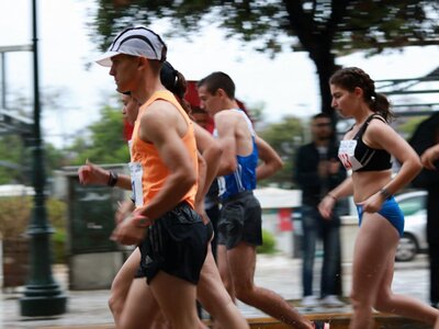 Αγώνες βάδην στην οδό Αγίου Ανδρέου από ...
