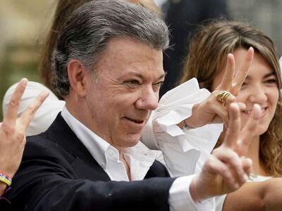 Στον Πρόεδρο της Κολομβίας, Σάντος το Νο...