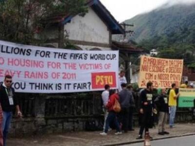 Αποδοκιμασίες διαδηλωτών στην Εθνική Βραζιλίας!