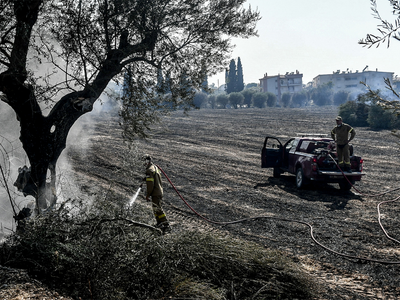 Πάτρα: Πύρινη καταστροφή - Το σκηνικό τω...