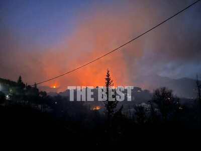 24 ώρες μια φωτιά προσπαθεί να βρει τρόπ...