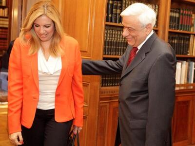 Στον Παυλόπουλο πάει αύριο η Γεννηματά 