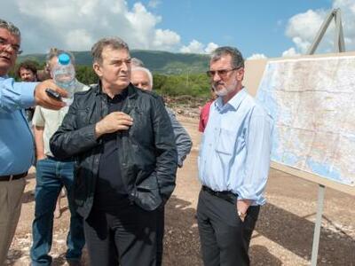 Στα έργα της Ολυμπίας Οδού σήμερα ο Μιχά...