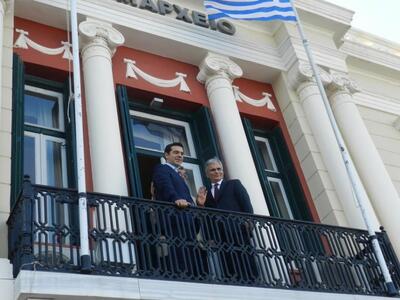 Απίστευτο επεισόδιο Τσίπρα με δημοσιογρά...