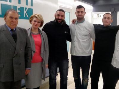  Ο Σχολάρχης κ. Σπύρος Βέργης, η Διευθύν...