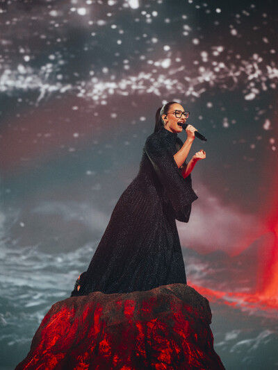 Η φετινή μας εκπρόσωπος Κλαυδία στις πρό...