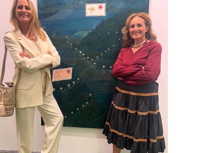 Tατιάνα Μπλάτνικ και Μαρία Ναυπλιώτου δε...