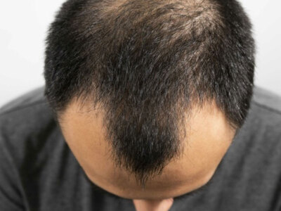 Άνδρας με ανδρογενετική αλωπεκία