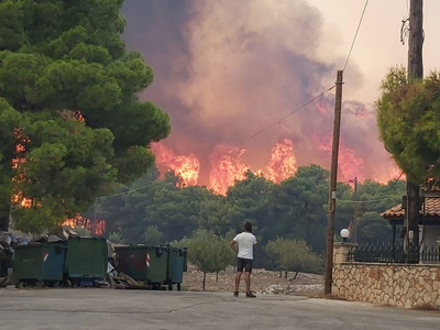 Οι πυρκαγιές του καλοκαιριού στην Ελλάδα...