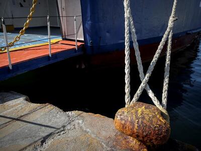 Δεμένα και σήμερα τα πλοία σε Ρίο-Αντίρρ...