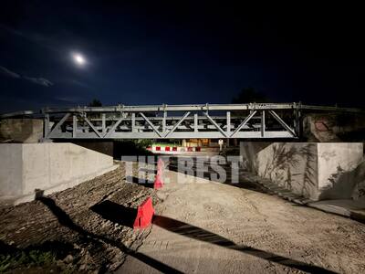 Άργησε αλλά είναι έτοιμο το γεφυράκι του...