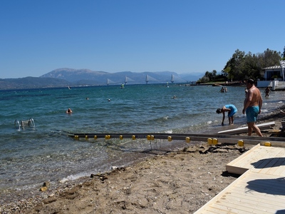 Πάτρα: Τοποθετήθηκε seatrac στην παραλία της πλαζ