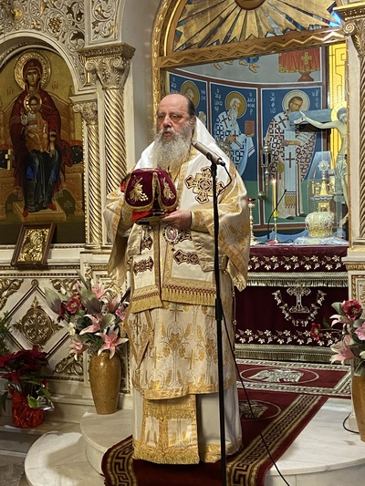 Στον Ιερό Ναό Ζωοδόχου Πηγής Προαστείου τιμήθηκε η μνήμη του Αγίου Στεφάνου Στον Ιερό Ναό Ζωοδόχου Πηγής Προαστείου τιμήθηκε η μνήμη του Αγίου Στεφάνου