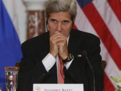 O Κέρι προσπαθεί να πείσει την Ευρώπη για τη Συρία