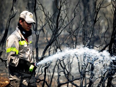 Ηλεία: Φωτιά μεταξύ Σκουροχωρίου – Σκαφιδιάς