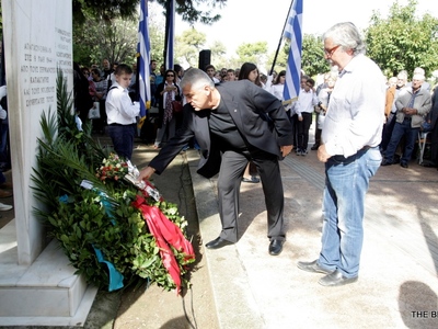 Κατάθεση στεφάνων στα Υψηλά Αλώνια για τ...