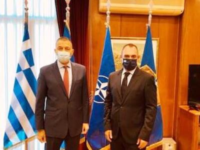 Συνάντηση Ανδρέα Κατσανιώτη με τον Υφυπο...