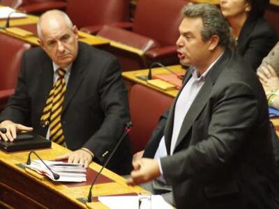 «Πολύ τραβηγμένες οι δηλώσεις Καμμένου γ...